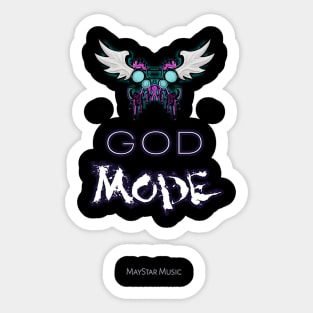 God Mode Gamer Sticker